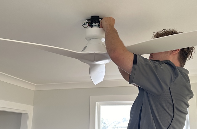 Ceiling fan installation Wellington